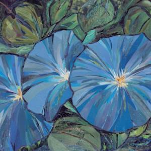 Morning Glories by Ilene Gold