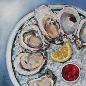 Afternoon Oysters by Kristine Kainer