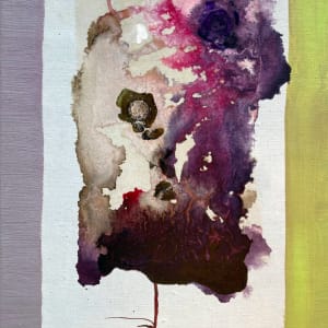 Formation with Chartreuse and Plum by Dori Miller