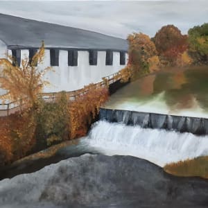 Silk mill dam by Talia Mittelman
