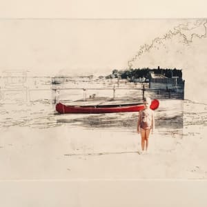 Red Canoe by Jay Handy