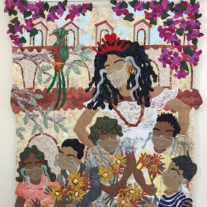 Lady Corona Comforts the Children by Jo-Ann Morgan