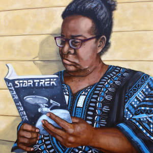 April Embracing Star Trek by Rachel Mindrup
