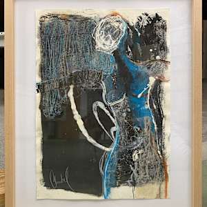 Body Talk Blue by Chantal Hediger 
