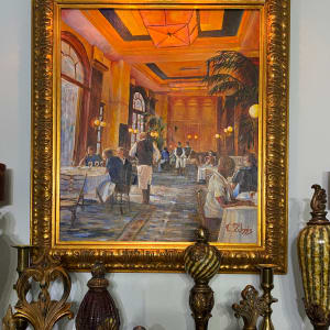 Phantom de Bouchon  Image: Framed in antique frame