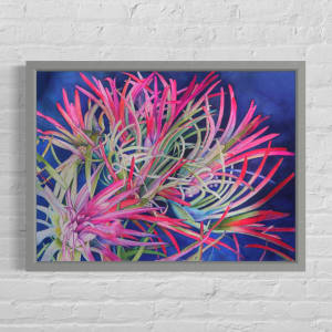 Bromeliad Gone Wild by Theresia McInnis 