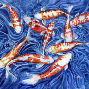 Koi Story Tail by Theresia McInnis