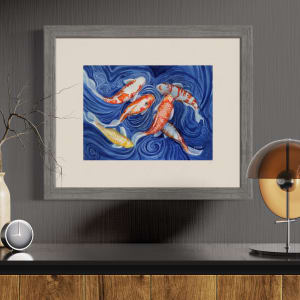 Koi Tranquil by Theresia McInnis 