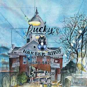 Lucky's Reflection by Theresia McInnis