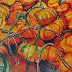 Stemmed Patty Pans by Theresia McInnis 