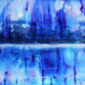 The Calming Blue by Theresia McInnis
