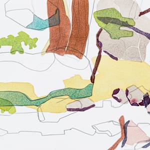 Cascade, diptych by Eric Reinemann  Image: Element 2, 9x14