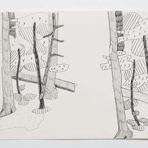 Cascade 23 by Eric Reinemann  Image: Element 9, 9x14, graphite on paper