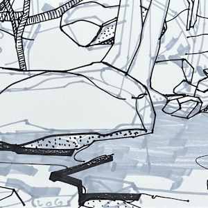 Rock Along the Cascades by Eric Reinemann