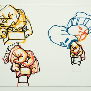 P240 - Figures by Eric Reinemann  Image: Element 5, 9x14