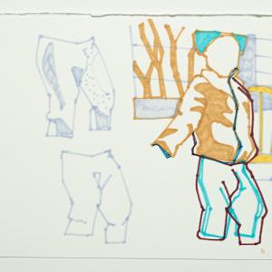 P240 - Figures by Eric Reinemann  Image: Element 4, 9x14