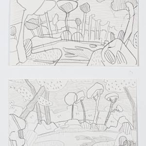 Long Pine Key, diptych by Eric Reinemann, Image 1.