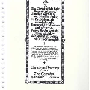 Towards A Oneness in Christ by George Cassidy 