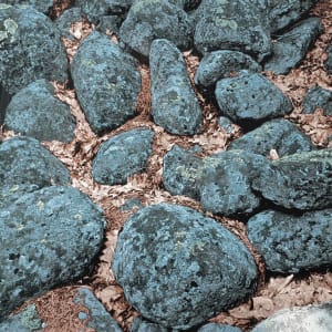 Blue Boulders by Judy Gouin
