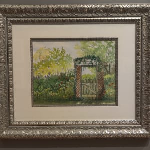 Garden Archway by Bonnie Hallay 