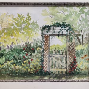 Garden Archway by Bonnie Hallay