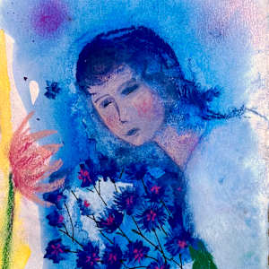 Flower for Odilon by Michelle Hinebrook