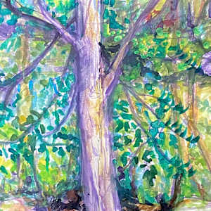 The Violet Tree by Michelle Hinebrook, Image 2.