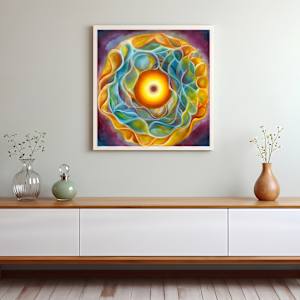 Flowing Orb by Michelle Hinebrook, Image 2.