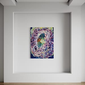 Cosmic Flower by Michelle Hinebrook 