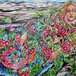 Persephone in the Vale of Nysa by Michelle Hinebrook