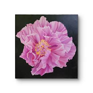 Pink Peony awaiting name by Alisha Morgan Art, Image 10.