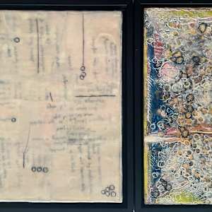 Diagnosis (Part I & II) Diptych by Linda Sirow, Image 1.