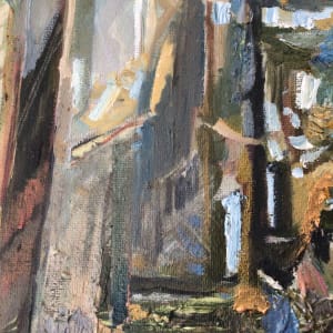 Agology  Image: Middle showing intricate brush work. 