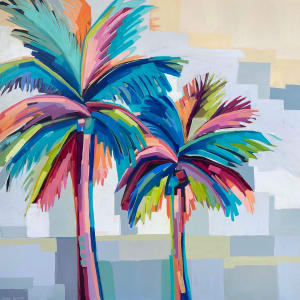 Vibrant Palms by Alma Ramirez