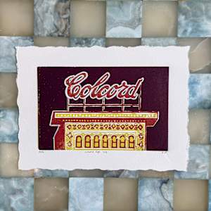 Oklahoma Series - Colcord Sign by Elizabeth Czaplinski, Image 2.
