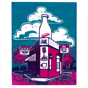 Oklahoma Series - Milk Bottle Building by Elizabeth Czaplinski