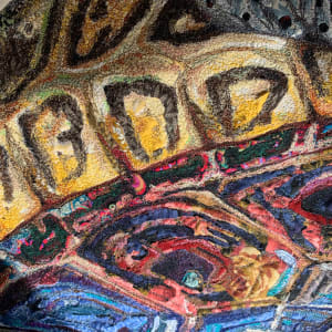 "Fear the Turtle"  Diamondback Terrapin (Malaclemys terrapin) by Susan Fay Schauer Fiber Artist 