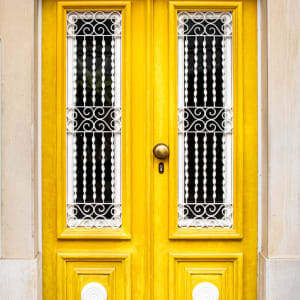 Yellow in Lisbon Portugal (The Door Series), Image 1.