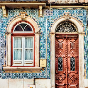 Antique in Old Town Lisbon, Portugal (The Door Series)
