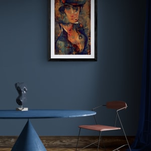 Enigmatic Woman by Barbara Storey  Image: Room view