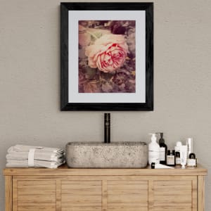 Faded Pink Rose by Barbara Storey  Image: Faded Pink Rose - room view