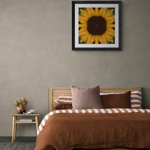 Folk Art Sunflower by Barbara Storey  Image: Folk Art Sunflower - room view