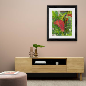 Red Calla Lily by Barbara Storey 