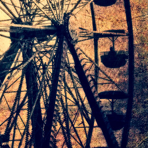 Vintage Ferris Wheel by Barbara Storey 