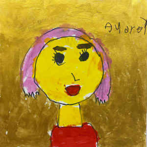 Todd Parr Inspired Self Portrait by Audrey Johnson