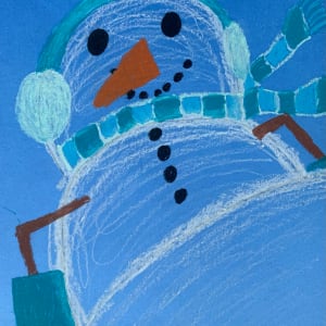 Snowman by Alice Cook