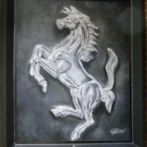 Prancing Ferrari by Joel Ray / Nvr Connected