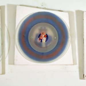 Bull's Eye Flag - After Jasper Johns by Ber Lazarus