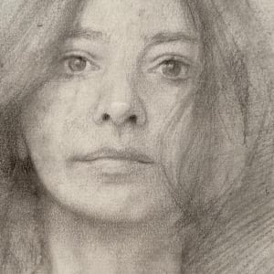 S/T (woman small sketch) by Jaime Valero 
