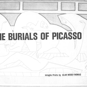 The Burials of Picasso  -  14  Intaglio Prints